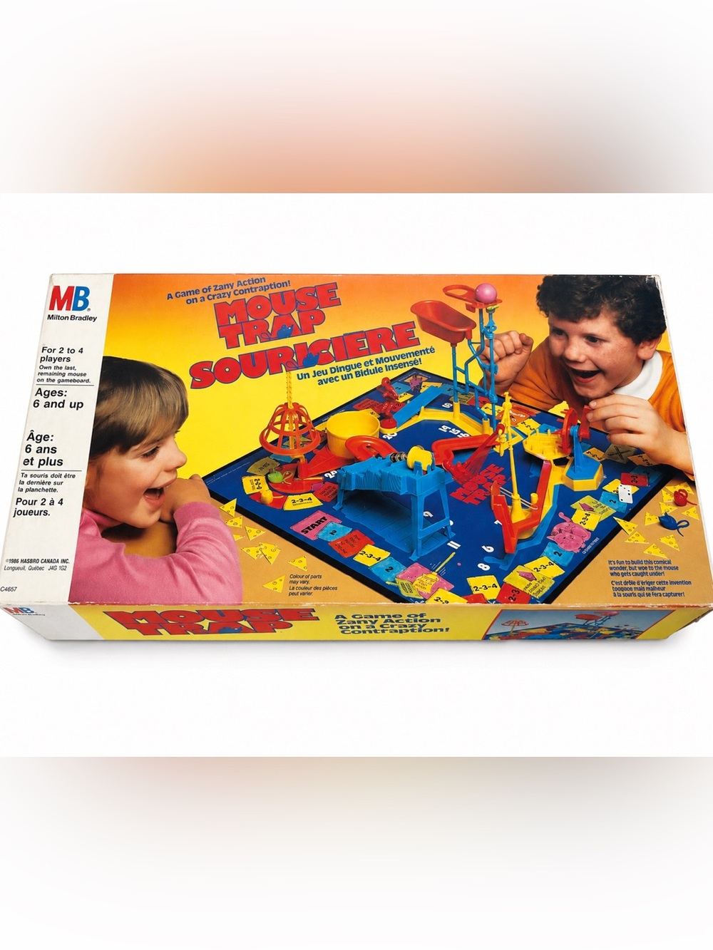 Vintage MB Milton Bradley Mouse Trap board game (1986)